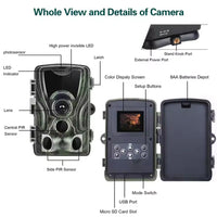 Thumbnail for HD Wildlife Camera with Built-In Screen